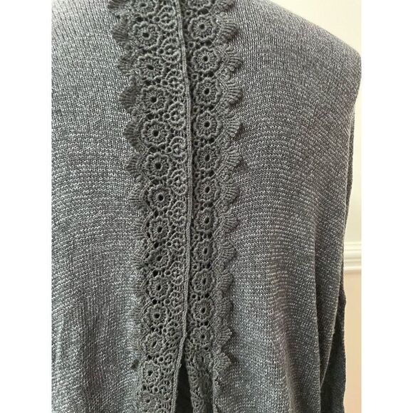 Abercrombie and Fitch Navy Cardigan - Picture 3 of 5